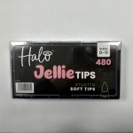 Halo Jellie Nail Tips Stiletto 480pk